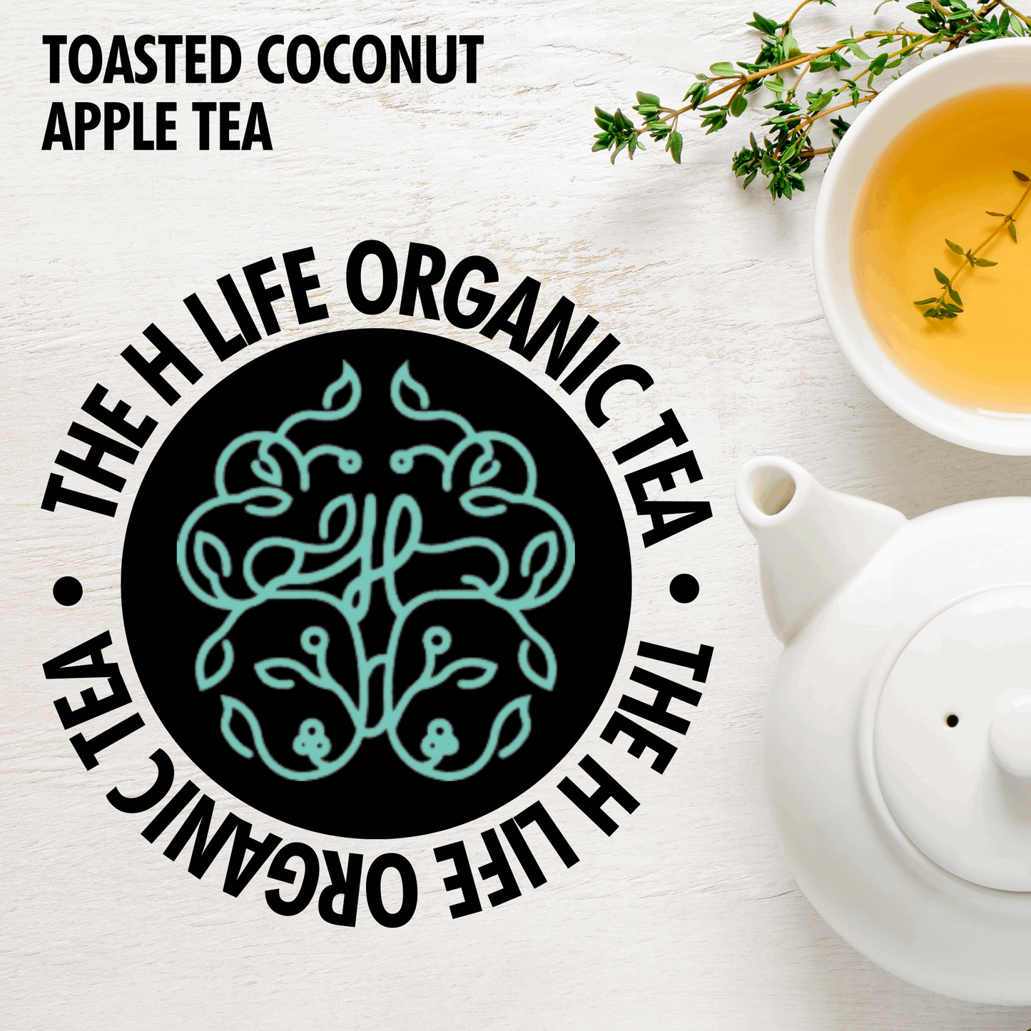 Toasted Coconut Apple Tea