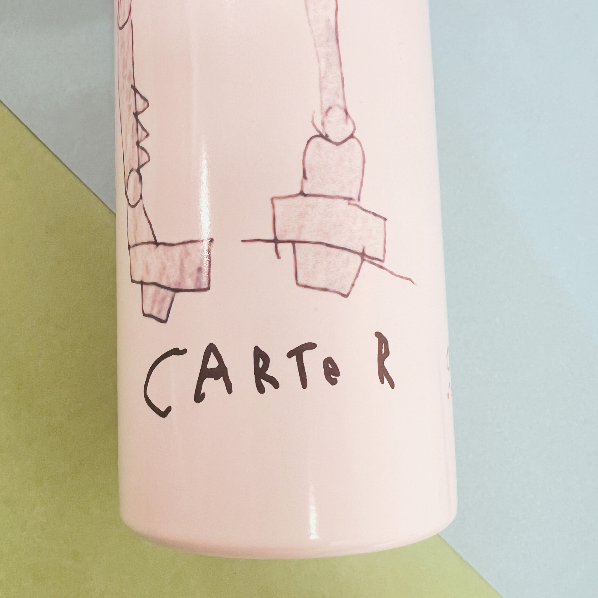 Carter King's Masterpiece Glow in the Dark Tumbler