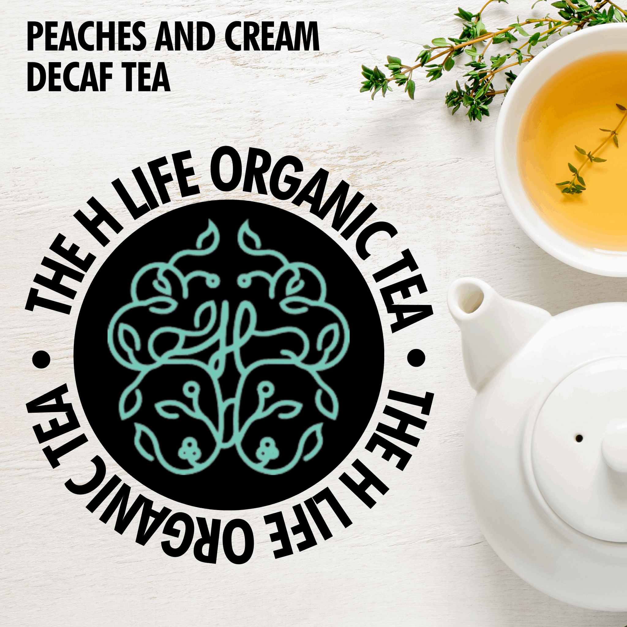 Peaches and Cream Decaf Tea