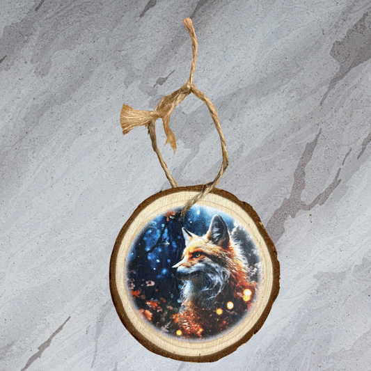 Ryan Tyler Kirkby Cheeky Fox Ornament